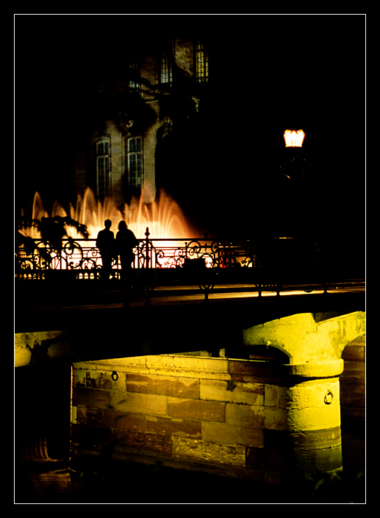 photo "The night, the bridge, the feeling..." tags: landscape, city, night