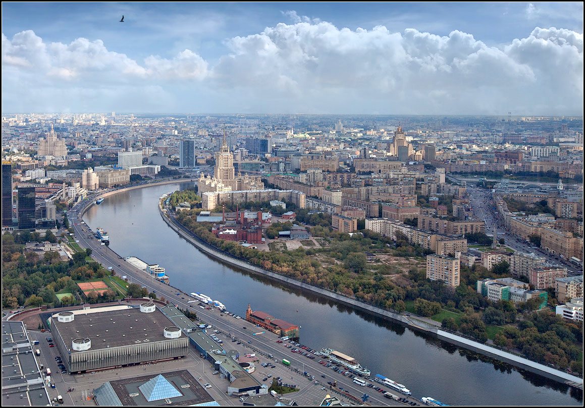 photo "Moscow bird's-eye view" tags: architecture, city, landscape, 