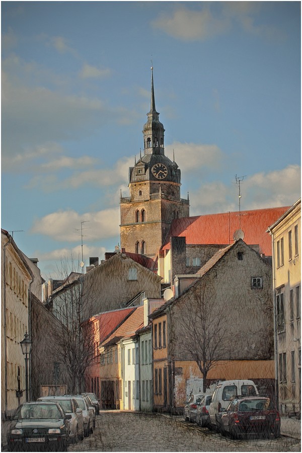 фото "Brandenburg. St.Katharine Kirche" метки: город, архитектура, пейзаж, 