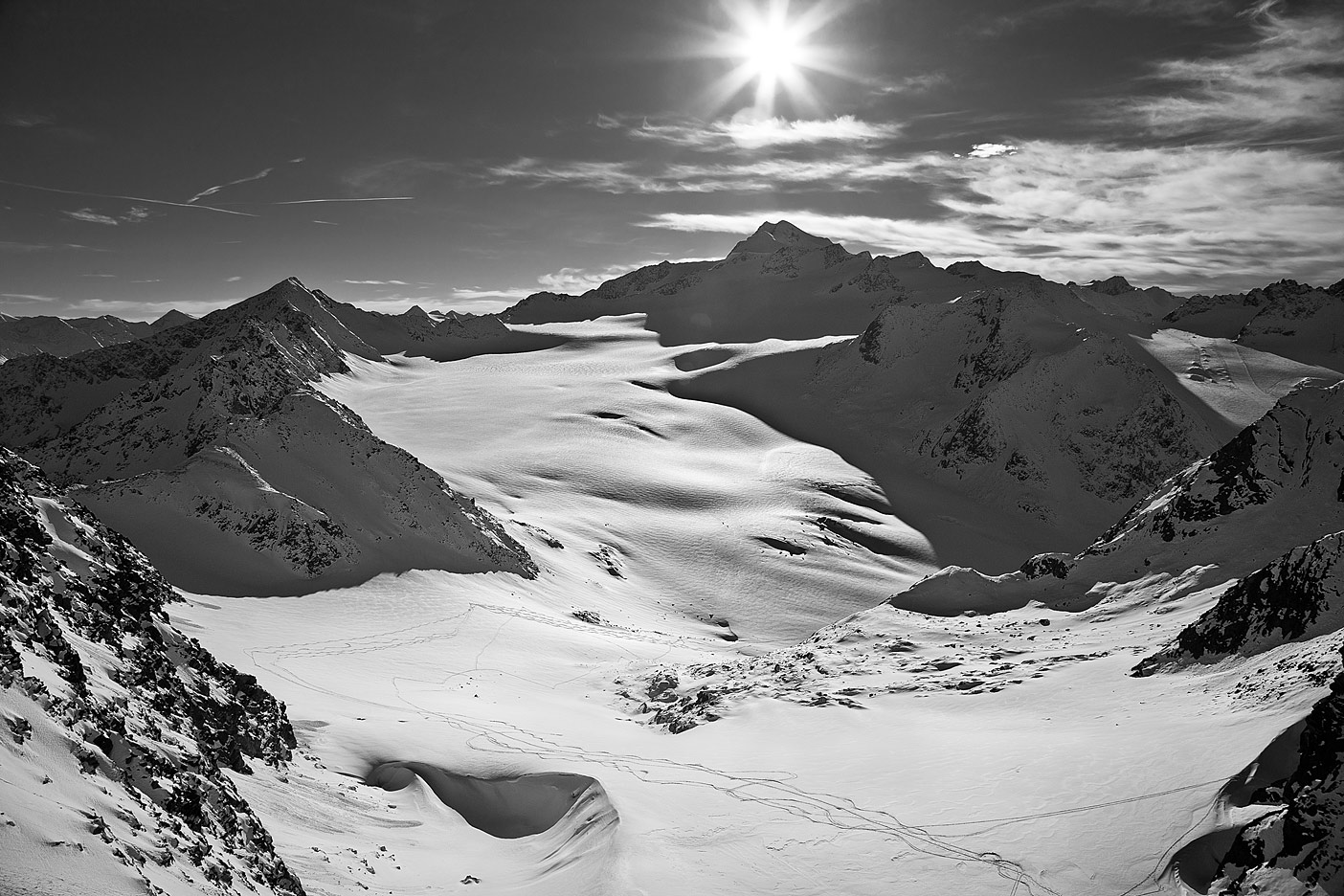 фото "Утомленные солнцем и снегом" метки: пейзаж, горы, зима