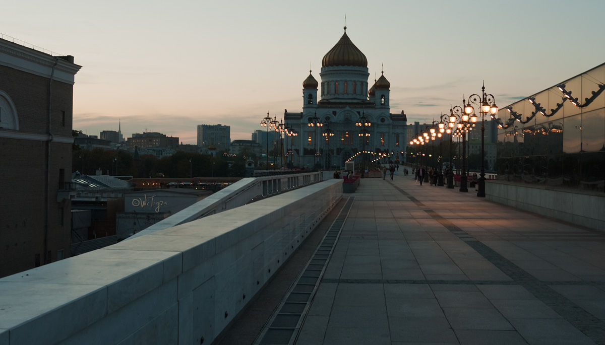 photo "Line to the temple" tags: architecture, landscape, sunset