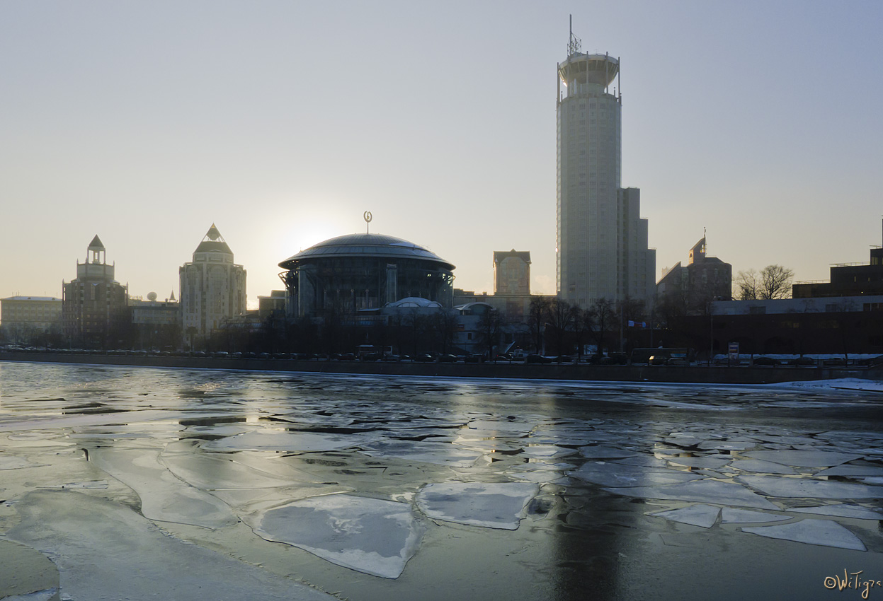 фото "Мороз, декабрь, полдень" метки: пейзаж, архитектура, вода