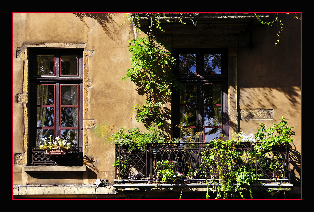 photo "the old windows" tags: architecture, travel, landscape, Europe