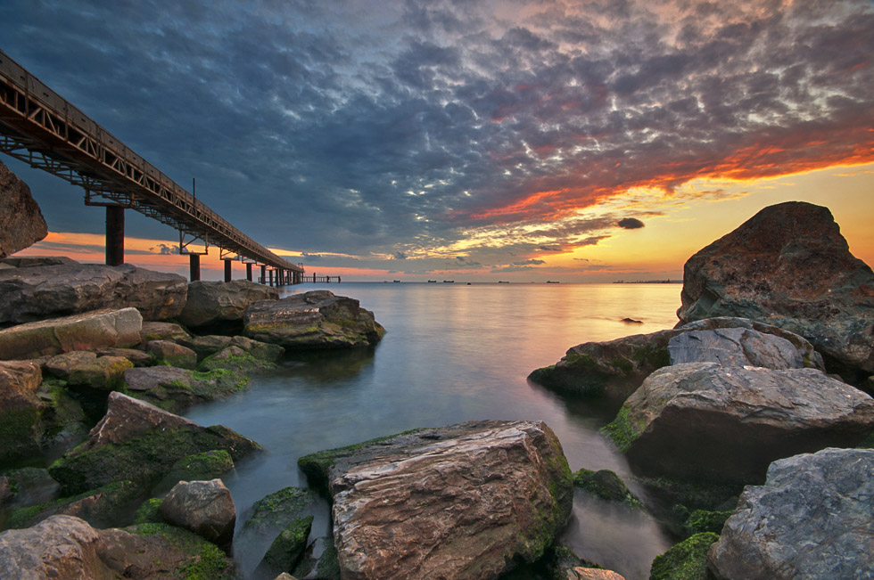 photo "escape the eternity" tags: landscape, sunset, water