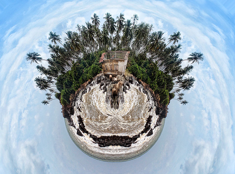 фото "Остров пальм - шар" метки: пейзаж, панорама, 