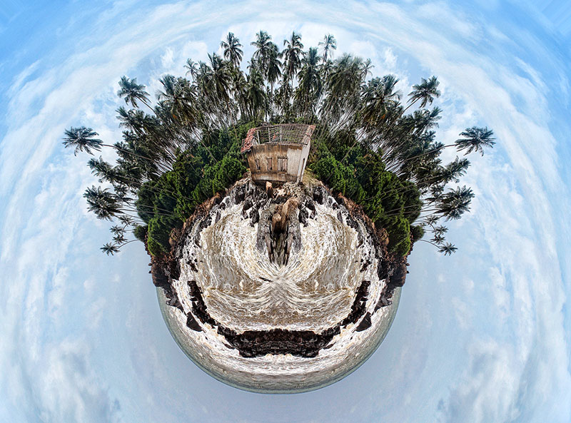photo "Island Palms - ball" tags: landscape, panoramic, 