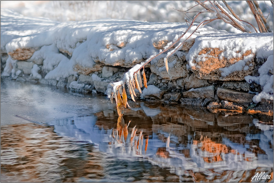 photo "***" tags: landscape, water, winter