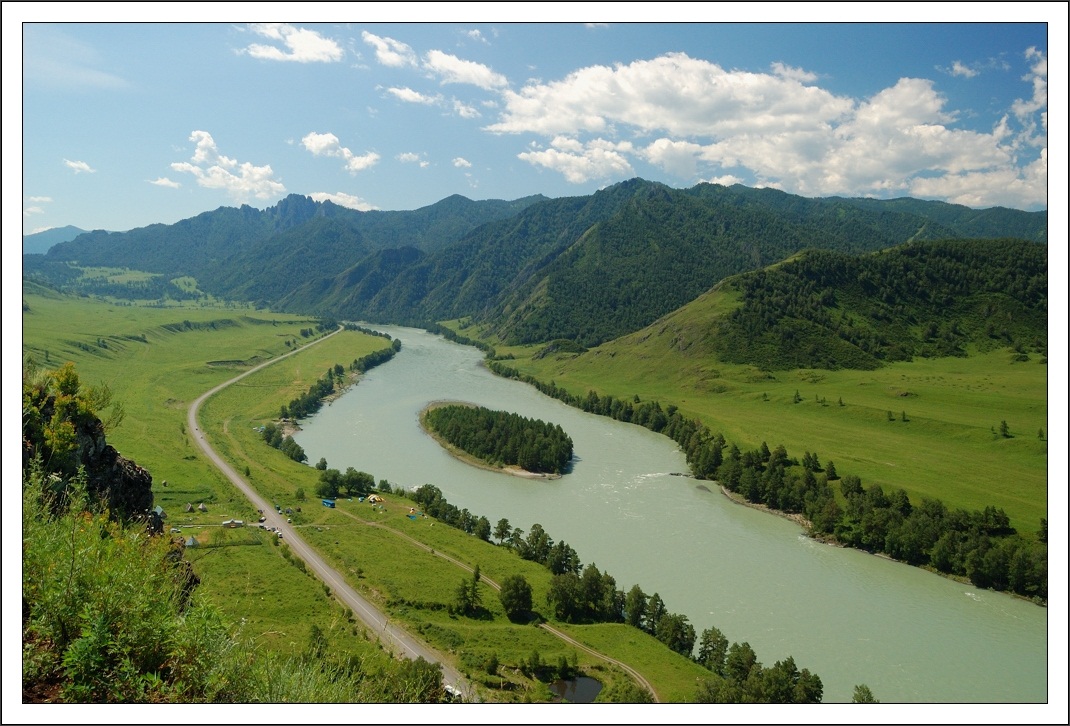 photo "Islet" tags: landscape, mountains, water