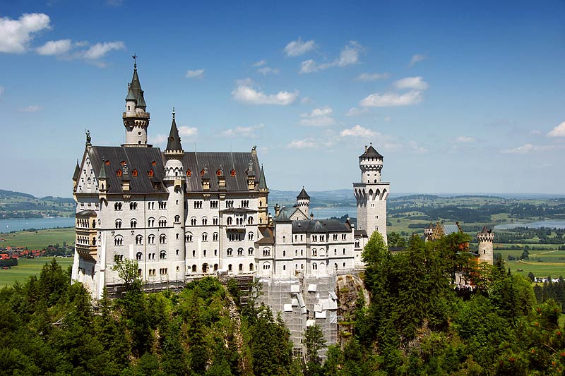 photo "Neuschwanstein" tags: architecture, landscape, 