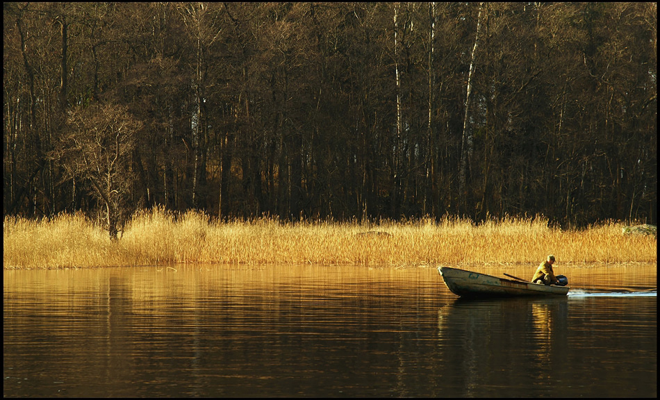 фото "осенний лодочник" метки: пейзаж, осень