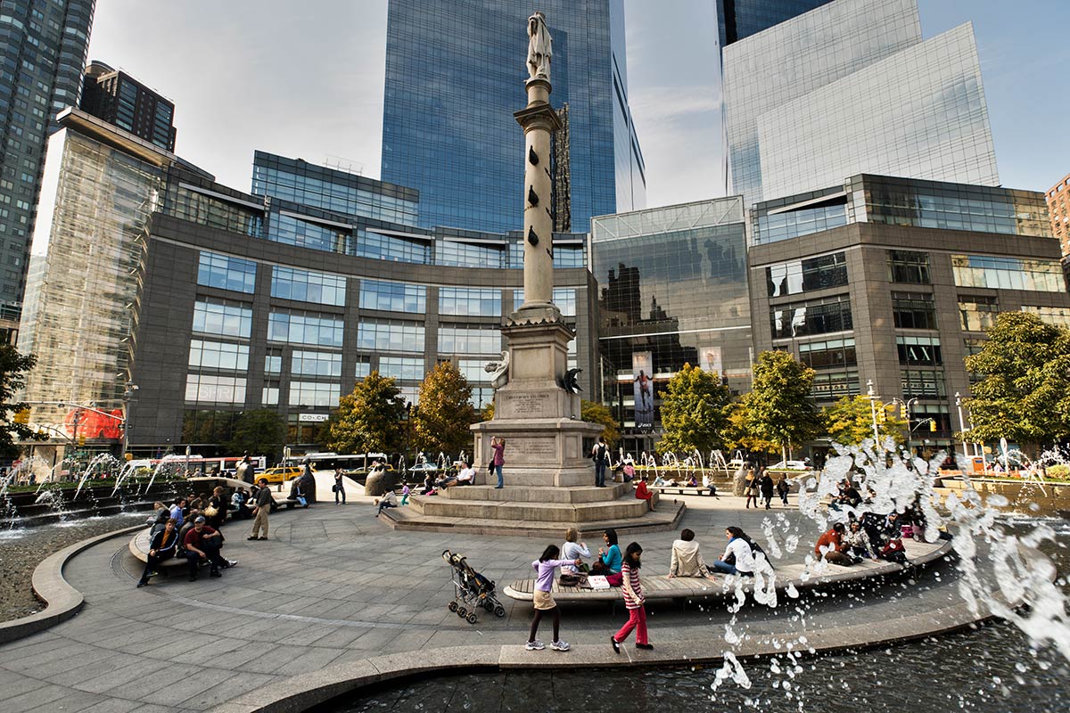 фото "Площадь Колумба Нью-Йорк" метки: жанр, путешествия, Северная Америка
