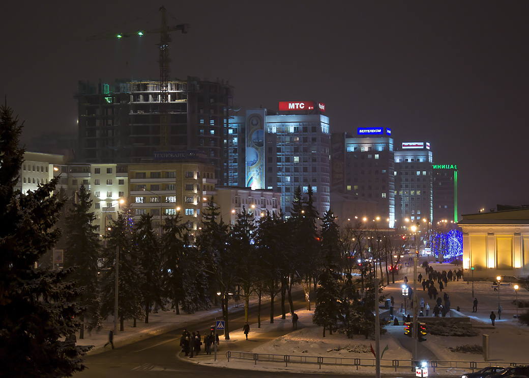 photo "Night City" tags: architecture, landscape, night