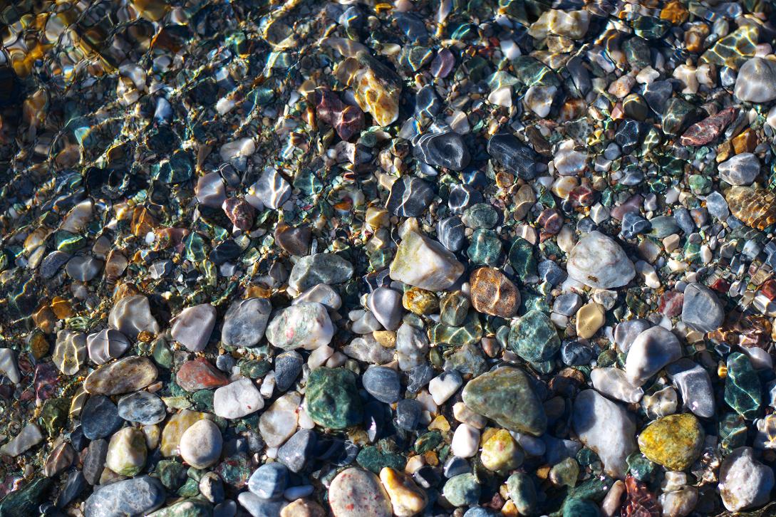 photo "river stones and water" tags: landscape, water