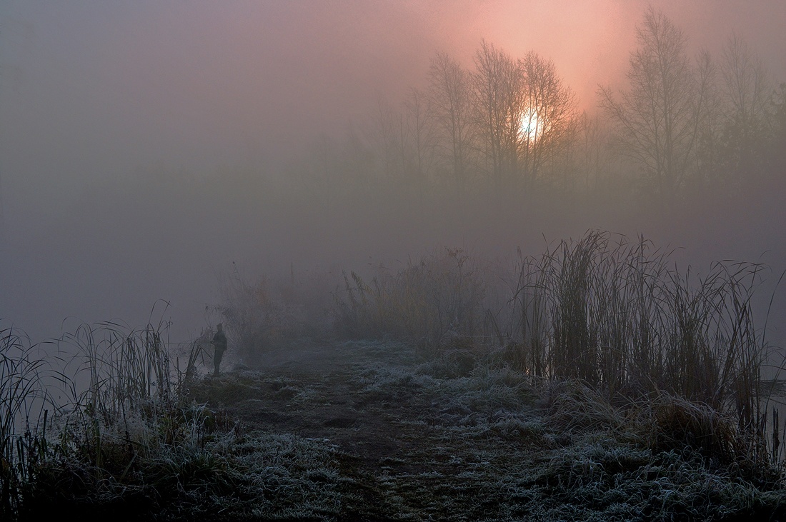 photo "Us morning meets the cool..." tags: landscape, autumn, sunset