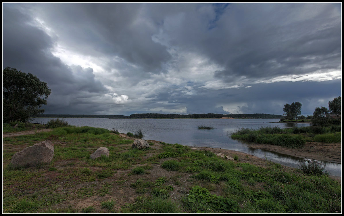 photo "before the storm" tags: landscape, summer, water