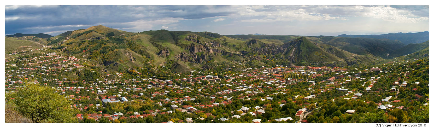 photo "Goris town - panorama 2" tags: landscape, travel, mountains