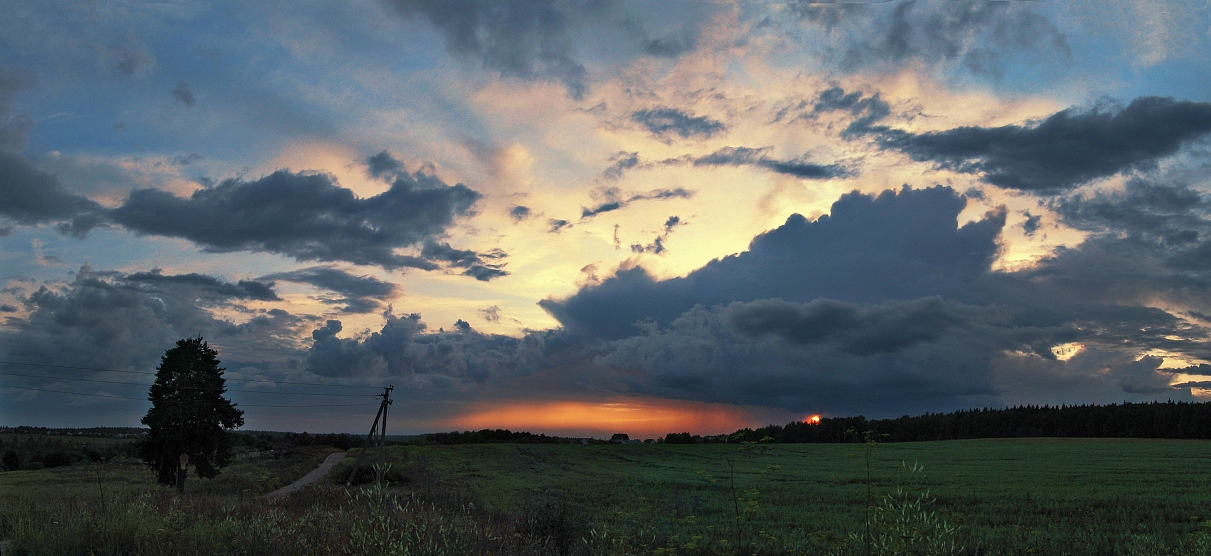 photo "Somthing from last summer" tags: landscape, panoramic, sunset