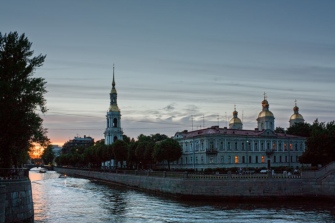 фото "Закат на Грибоедовом канале" метки: архитектура, город, пейзаж, 