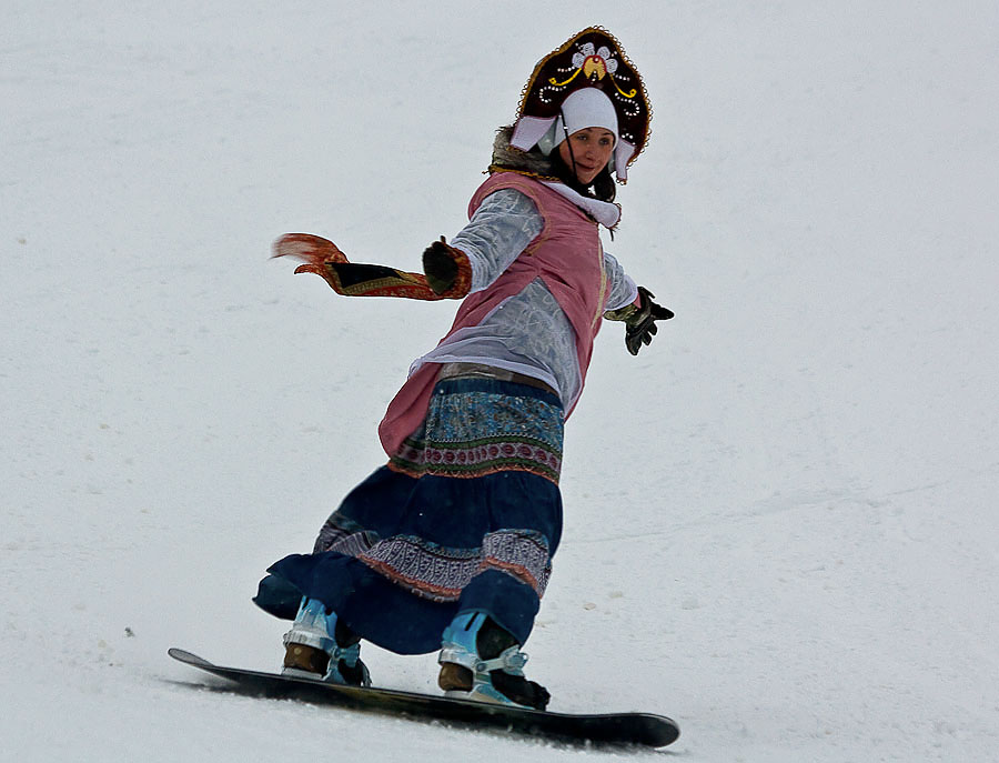 фото "Снегурка." метки: спорт, 