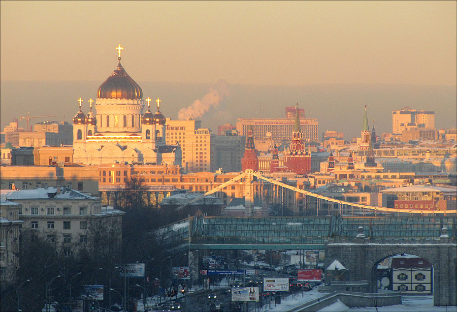фото "Вечерняя Москва" метки: город, архитектура, пейзаж, 