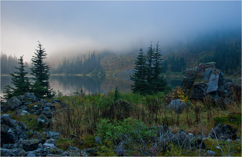 photo "Blue fog" tags: landscape, sunset, water