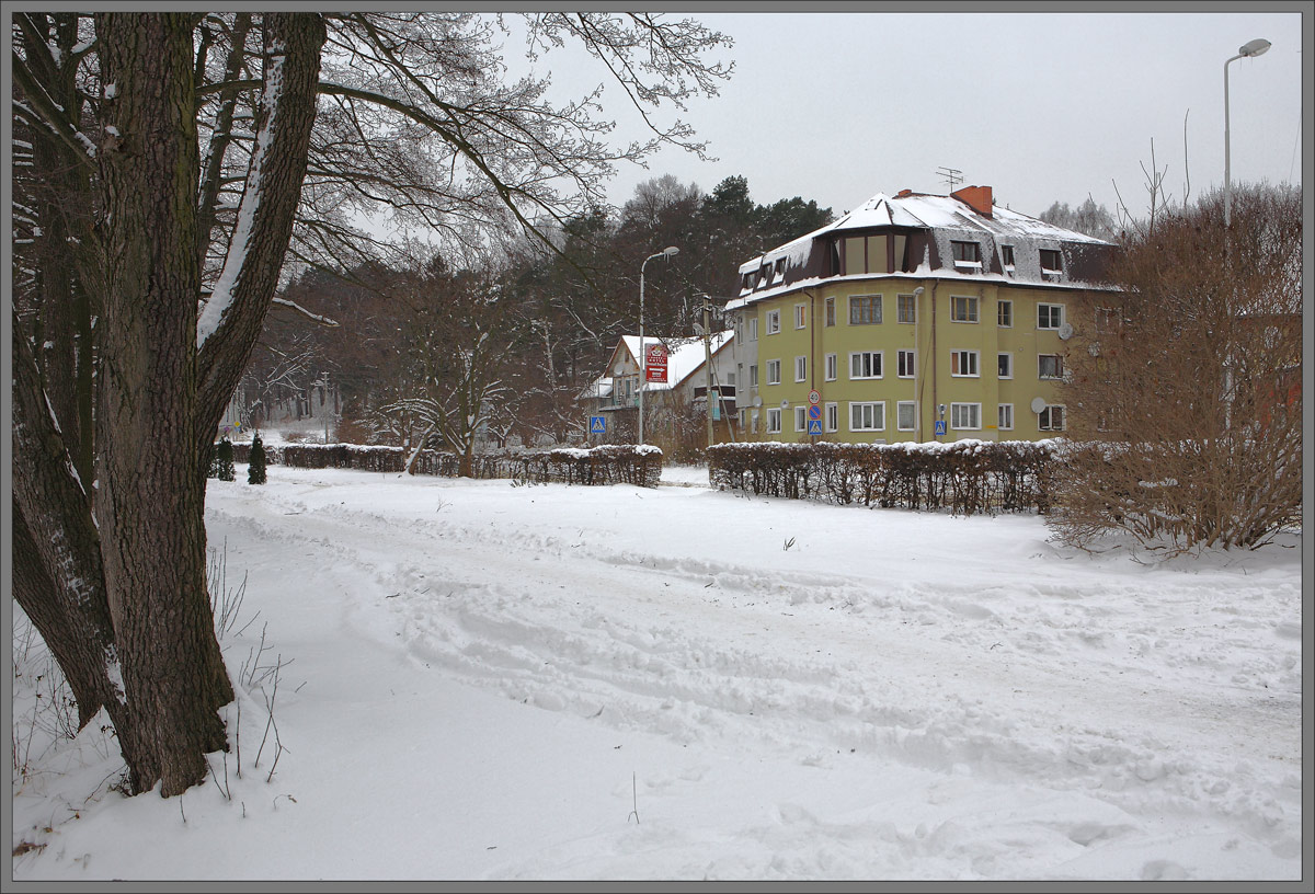 photo "Svetlogorsk town" tags: landscape, winter