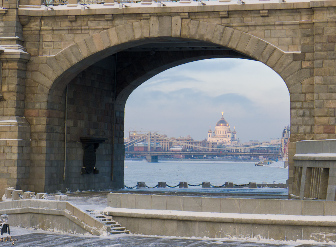 photo "Picture in a frame" tags: architecture, landscape, winter
