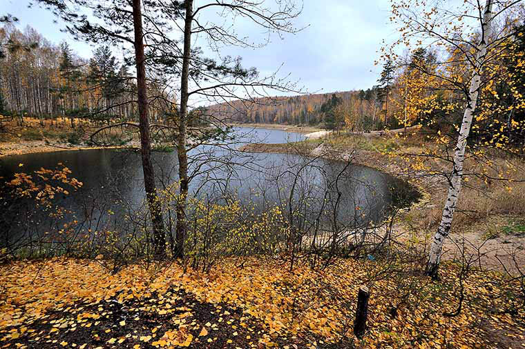 фото "Озеро Мушен-ер осенью" метки: пейзаж, вода