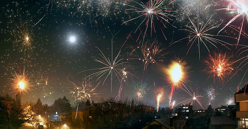 photo "Happy New 2011 Year!" tags: landscape, night