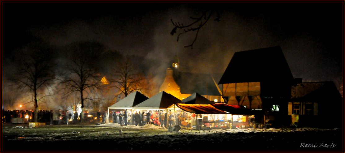 photo "village festival" tags: architecture, landscape, winter