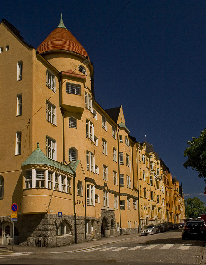 photo "Art Nouveau in Helsinki -2" tags: architecture, travel, landscape, Europe