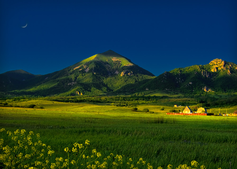photo "Between day and night" tags: landscape, mountains