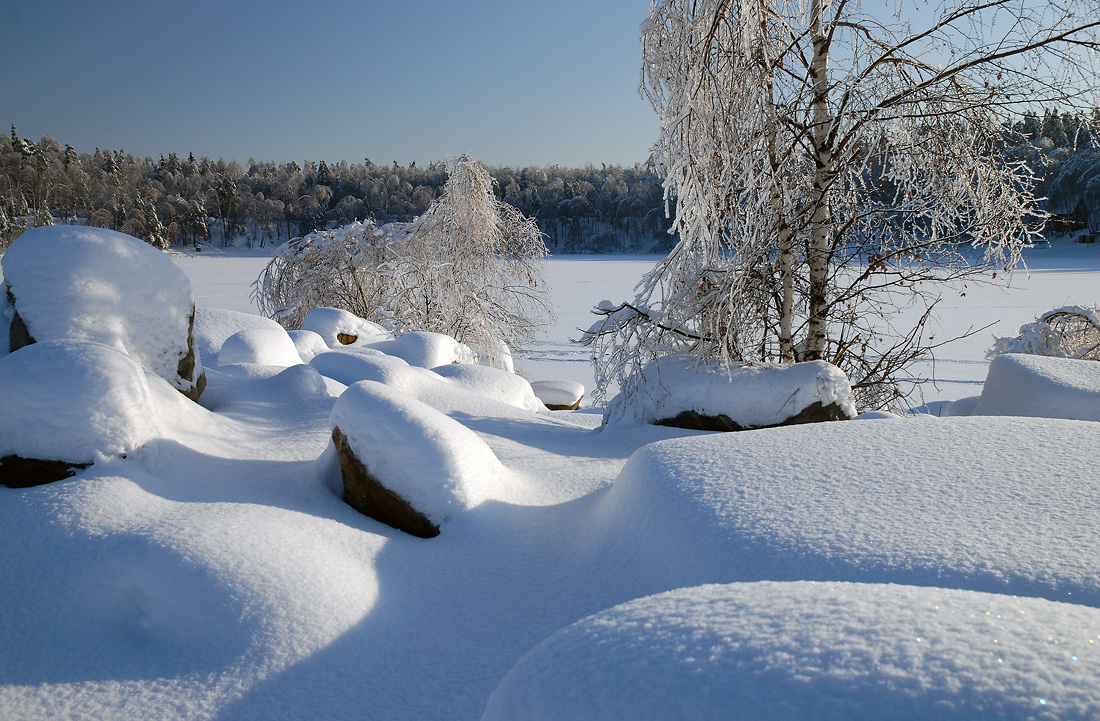 фото "Мир снега,льда и солнца." метки: пейзаж, зима