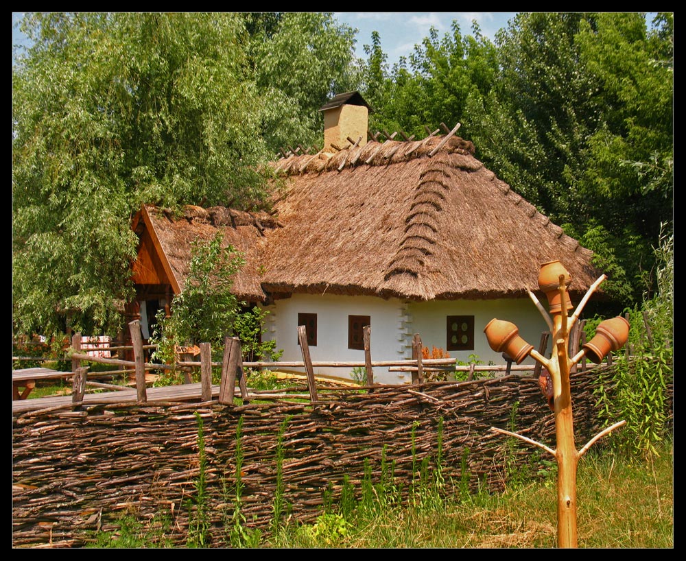 фото "Домик в деревне" метки: архитектура, пейзаж, лето