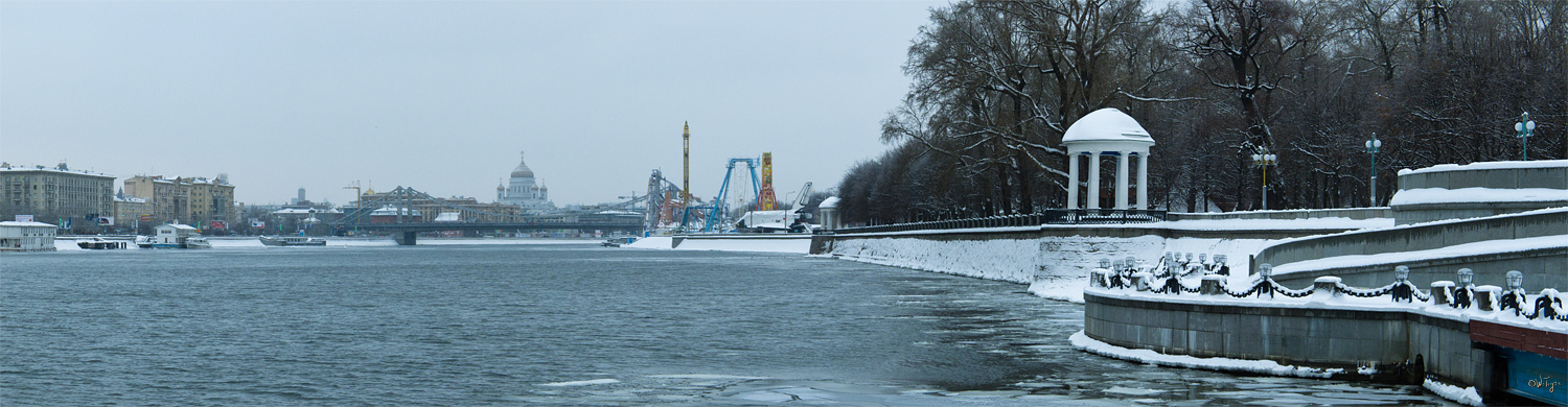 photo "Green River" tags: landscape, water, winter