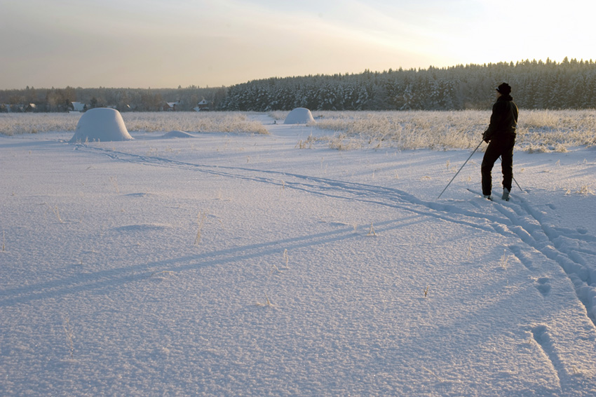 photo "Еhe day is drawing to a close" tags: landscape, winter