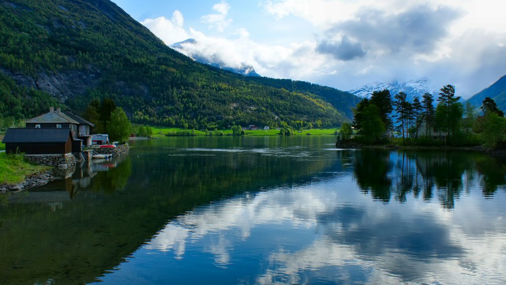 photo "The reflected morning" tags: travel, landscape, Europe, water