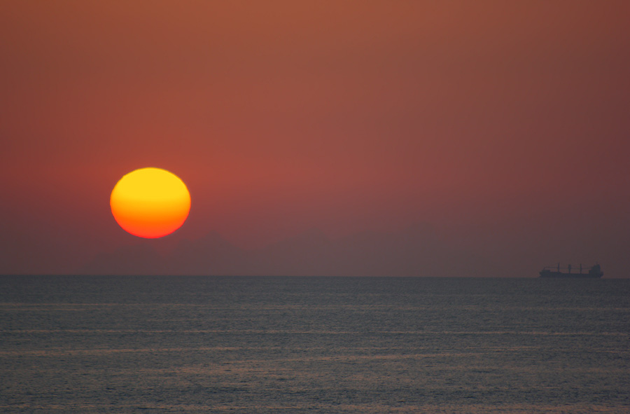 фото "Красное море" метки: пейзаж, вода, закат
