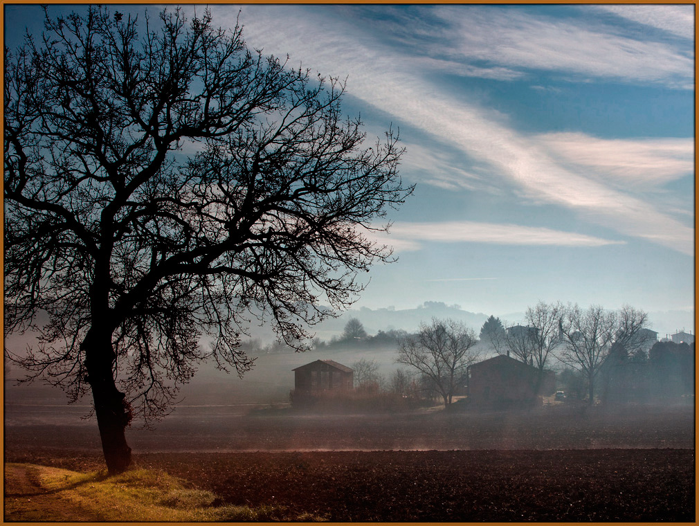 фото "Misty dawn" метки: пейзаж, закат