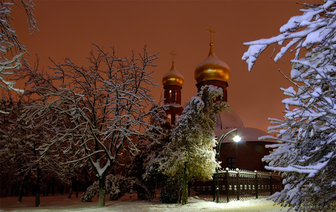 photo "***" tags: landscape, night, winter