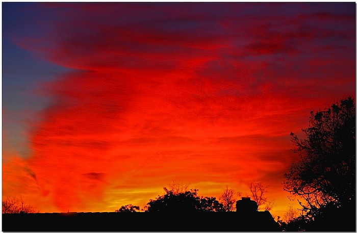 photo "Burning Sensation" tags: landscape, sunset
