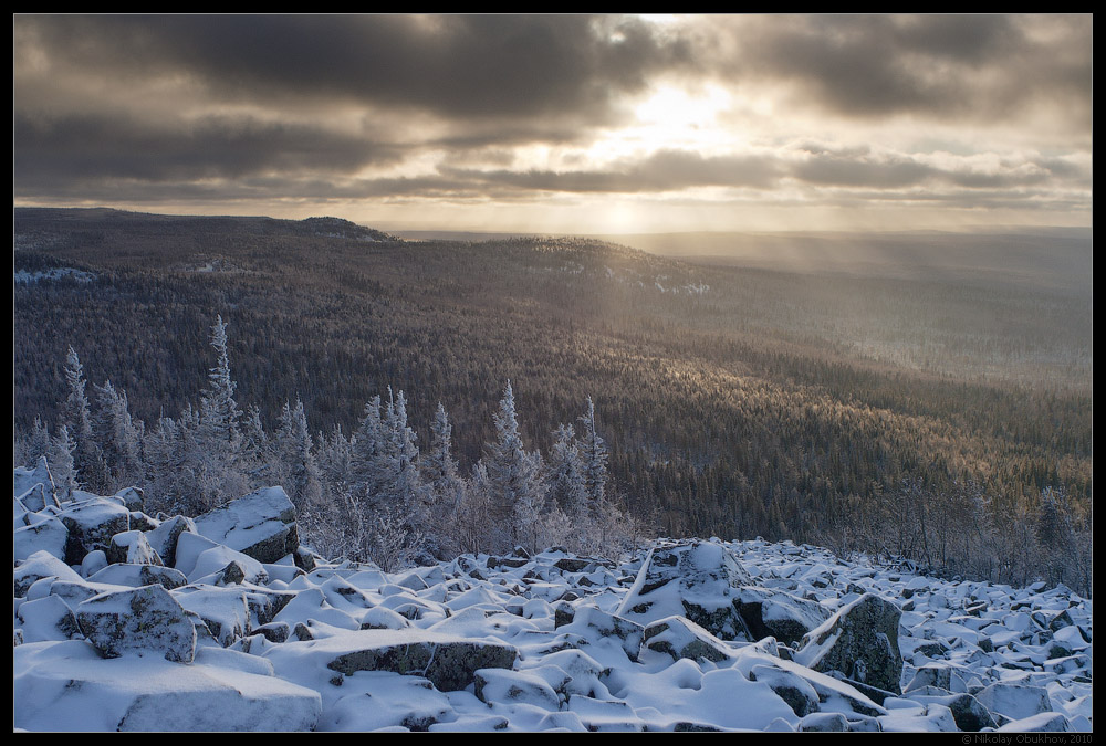 photo "Light / 0205_0048" tags: landscape, mountains, winter