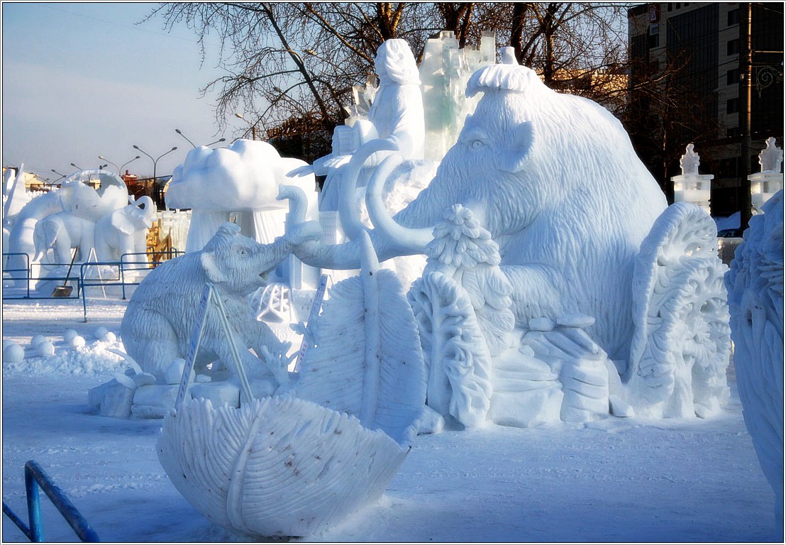 фото "История снежного мамонтенка, или вперед в прошлое..." метки: пейзаж, жанр, зима