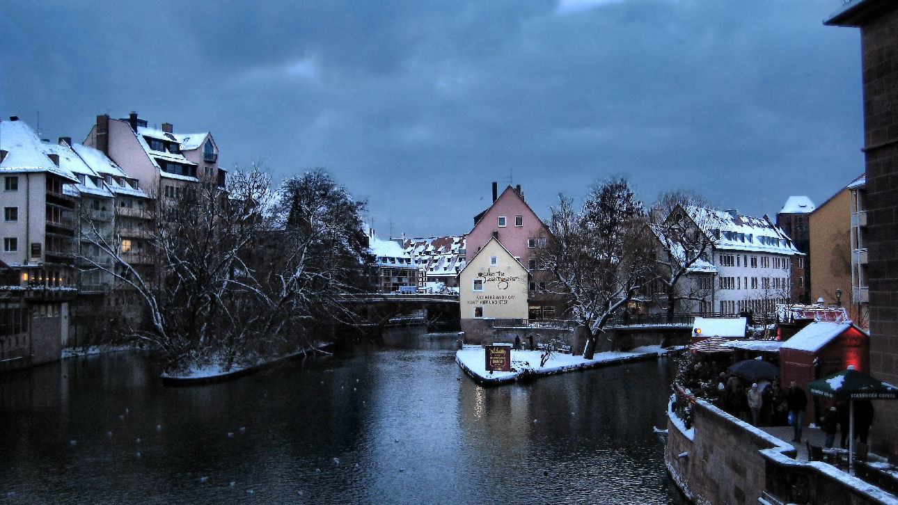 photo "Nurnberg. Twilight" tags: travel, city, Europe
