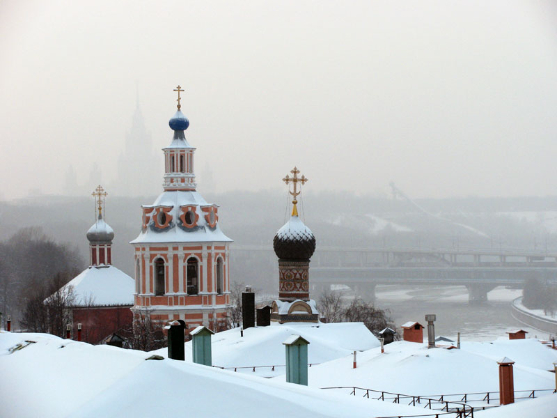 фото "Купола зимой" метки: пейзаж, архитектура, зима