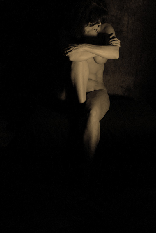 photo "reflection" tags: nude, black&white, 