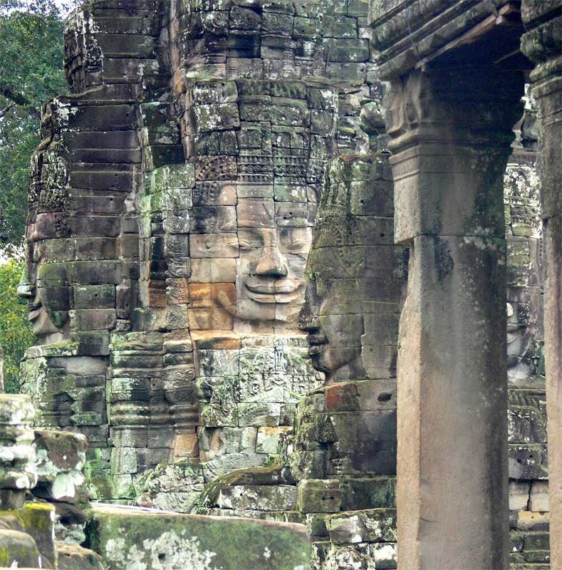 фото "Faces of Avalokiteshvara" метки: путешествия, архитектура, пейзаж, Азия