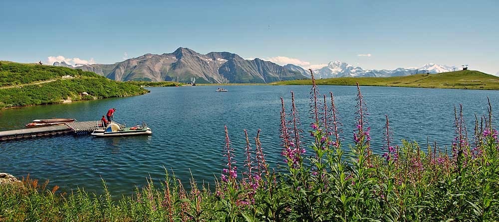 photo "Bettmersee" tags: landscape, mountains