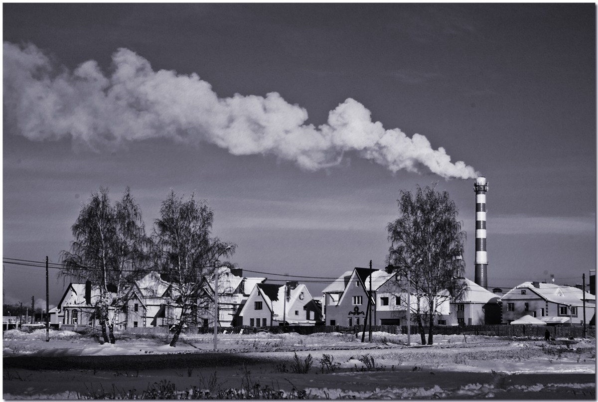 фото "городок" метки: пейзаж, зима