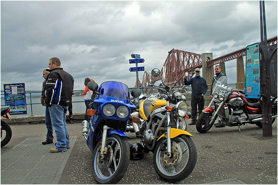 photo "The Scottish bikers." tags: portrait, reporting, man